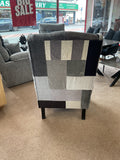 Patchwork High seat fireside chair [sale]