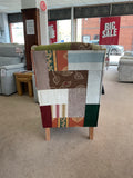 Patchwork High seat fireside chair [sale]