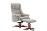 Miami Swivel chair With Stool