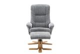 Miami Swivel chair With Stool