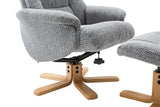 Miami Swivel chair With Stool