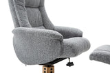 Miami Swivel chair With Stool