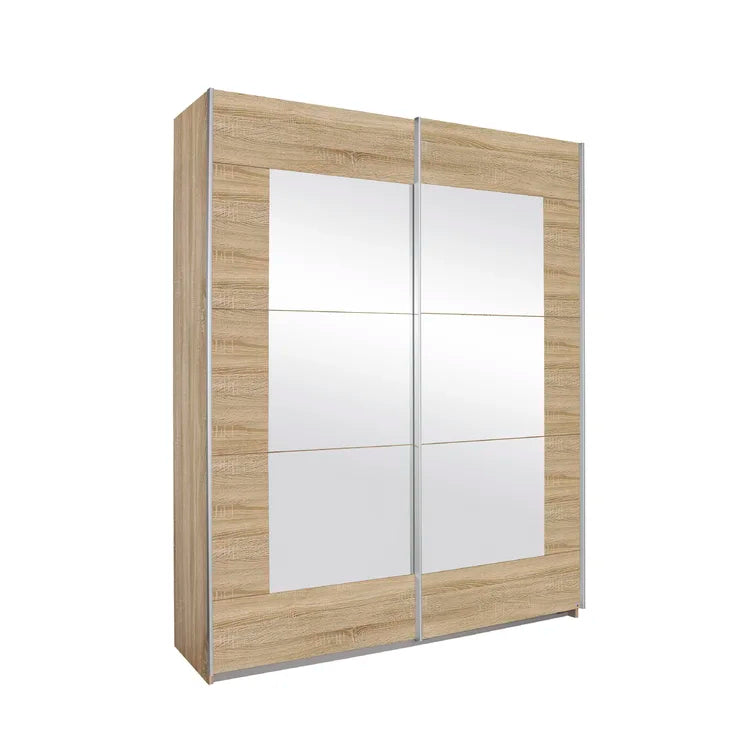 Avanti Wardrobe Range self assembly 181cm 2 Door Sliding Wardrobe