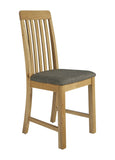 2 x Dakota Vertical Stat-Back Dining Chair.