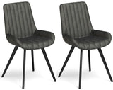 2 x Curve - Dining chair.
